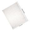 BEBEMOKO Christmas Wrapping Paper Tissue Sheets 10pcs, Gold and White Thin Floral Packaging Paper for Wrap, DIY Crafting, Birthday and Holiday Presents, Xmas Packaging Supplies view 2