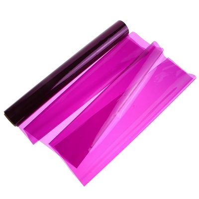 ORFOFE Purple Flower Bouquet Wrapper Film Roll 40cm X 30m, 2.2 Mil Thick Floral Wrapping Cellophane for Florists and DIY Packaging