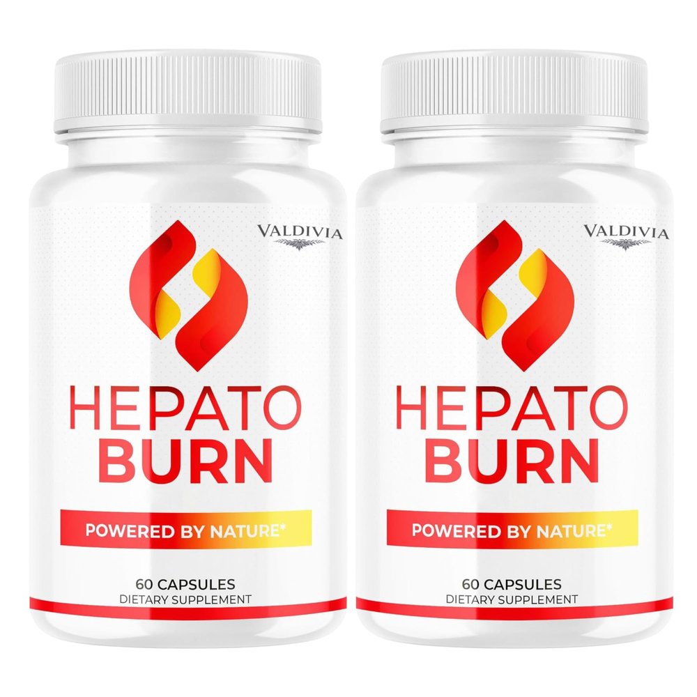 (2 Pack) Hepato Burn Capsules - HepatoBurn Pills Supplement Support, Hepatoburn Advanced Formula - All Natural Vitamin Energy and Wellness, Hepato Burn Premium Formula, 120 Capsules for 2 Months