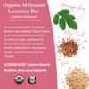 Earth Mama Organic Milkmaid Lactation Bars, Cranberry Almond, 5 Count USDA Certified Organic Breastfeeding Snacks Made with Ingredients Traditionally Used to Boost Breastmilk Supply (Pack of 2) view 3