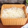 ARTIBETTER Festive Raffia Paper Shreds 200g Crinkle Cut Packaging Filler with Gold-white Mixed Strands for Boxes Basket Decoration and Shipping Cushioning view 4