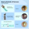 ALLENIC Ear Wax Removal Tool Camera, Ear Cleaner with Camera, Ear Wax Removal Kit, 1080P HD Ear Camera, Earwax Removal Kit with Camera and 6 LED Light, 8 Ear Pick & Ear Set for iOS & Android, White view 4