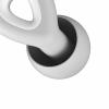1 Pair Reduction Earplugs for Hearing Protection - Washable Nano Silicone Material for Sleep Study Work and Swimming Applications - Black Silicone Ear Plugs (Grey) view 3
