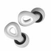 1 Pair Reduction Earplugs for Hearing Protection - Washable Nano Silicone Material for Sleep Study Work and Swimming Applications - Black Silicone Ear Plugs (Grey) view 4