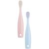 PLAFOPE Soft-bristled Toothbrush 2pcs, Extra Fine Bristles, Gum Protection and Tongue Cleaner, Suitable for Dental Care and Teeth Nursing, Includes Red and Blue Brushes for Boys view 1