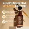 Black Girl Vitamins Vitamin D3 K2 Drops (125mcg Each) with Omega 3 Liquid D3 K2 (MK7) Daily Supplement, Concentrated Unflavored Drops, Vegan (30-Day Supply) view 3