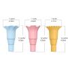 3 Pcs Silicone Ice Cream Cone Holder, Reusable Drip Proof Foldable Cones with Lids, Suitable for Ice Cream, Popsicles and Frozen Treats view 2