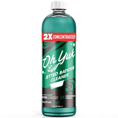 Oh Yuk Jetted Tub Cleaner 2X Concentrated for Jacuzzi & Whirlpool, 16oz