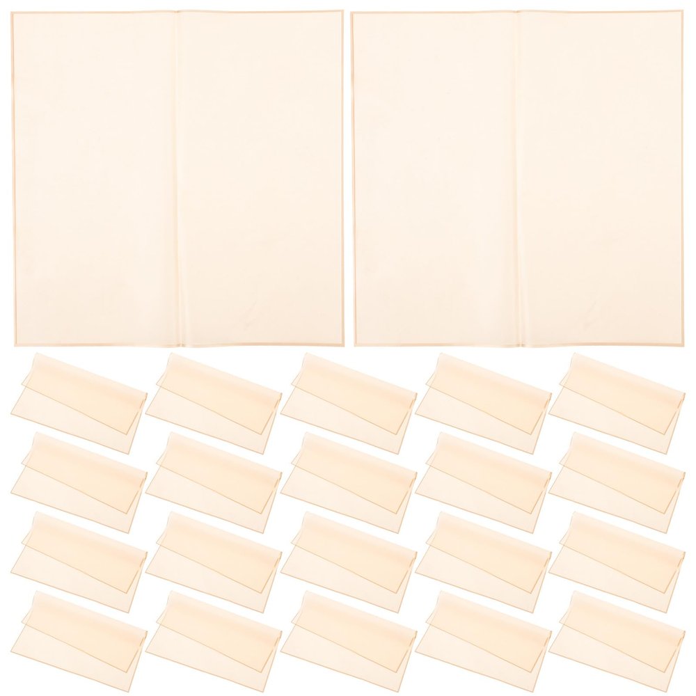 GETAJGHSD Waterproof Floral Wrapping Paper 20pcs Gold Jelly Wrap 58x58cm Semi- Bouquet Paper for Flower Packaging and Wrapping