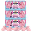 Cotton Candy Marshmallow Peeps, Easter Basket Stuffers, 5 Count Chicks, Pack of 3 view 3
