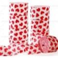 PMU Valentines Day Hearts Printed Paper Pail 1 Pc Gift Box for Candy, Favors, and Cookies - Romantic Party Supplies