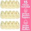 Birthday Party Cake Peeps, Marshmallow Chicks, Easter Basket Stuffers, 5 Count Chicks, Pack of 3 view 4