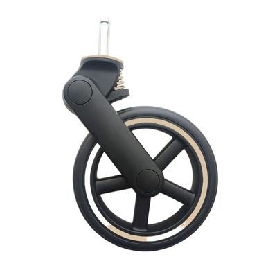 1/2/4pcs Stroller Wheel Front One with Tyre Hub Frame Baby Buggy Accessories Direct Replacement Part(1pc)