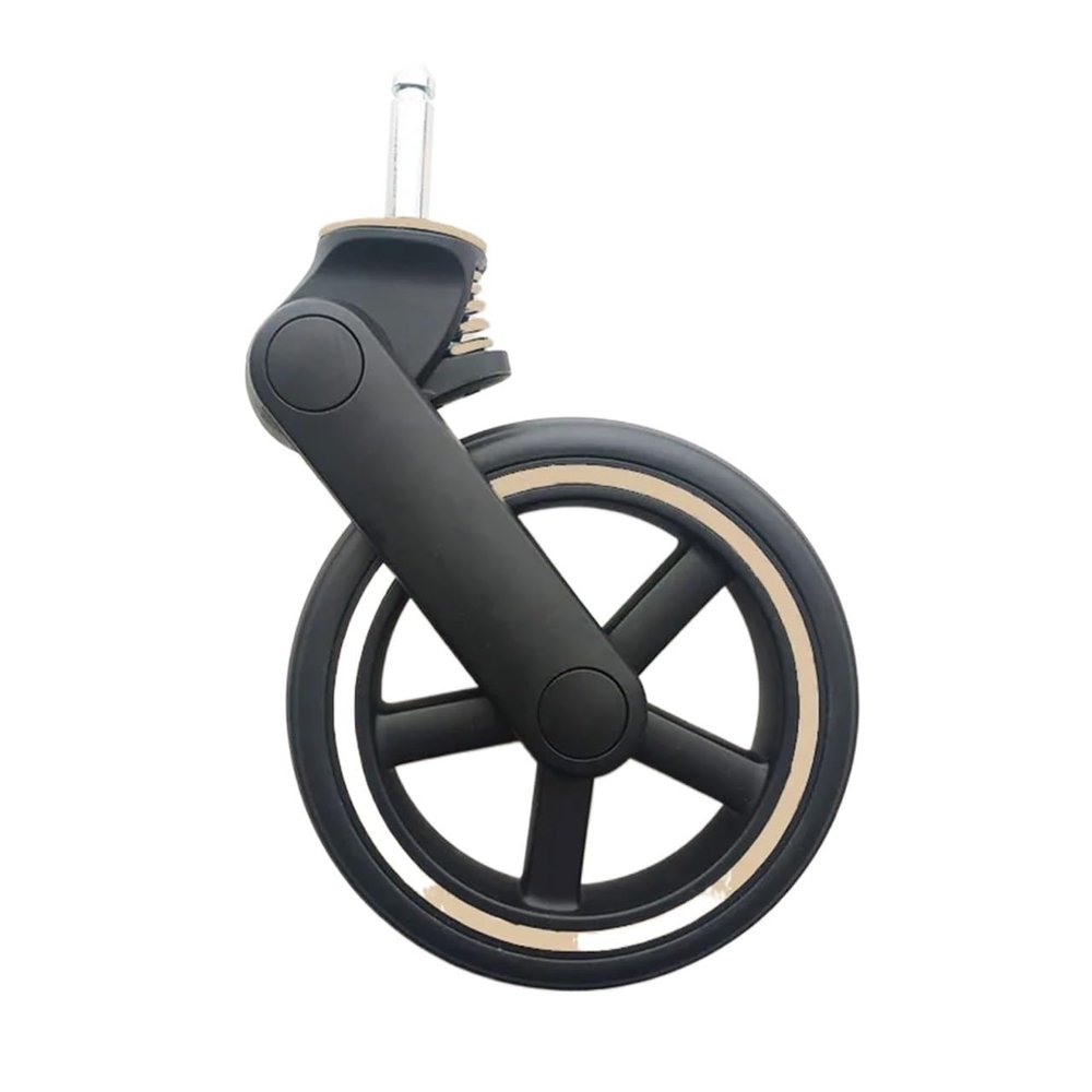 1/2/4pcs Stroller Wheel Front One with Tyre Hub Frame Baby Buggy Accessories Direct Replacement Part(1pc)
