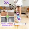 15-Pack Disposable Power Mop Pads for Swiffer Power Mop, Unscented 12-Layer Thickened Absorbent Multi-Surface Mopping Pad Refills for Floor Cleaning view 3