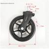 Stroller Wheel Replacement 2/4pcs Stroller Wheel For V4 V5 V6 Pushchair Front DIY Buggy Baby Replacement Accessories(4pcs) view 2