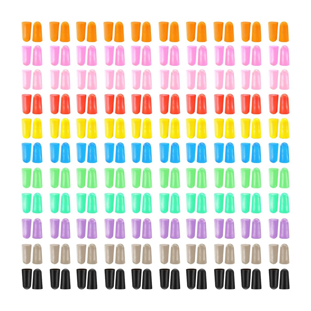 110 Pairs Ear Plugs,32dB Ear Plugs for Noise Reduction,Earplugs for Sleeping Snoring Hearing Protection Travel Study Concentration Construction Site
