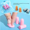 110 Pairs Ear Plugs,32dB Ear Plugs for Noise Reduction,Earplugs for Sleeping Snoring Hearing Protection Travel Study Concentration Construction Site view 4