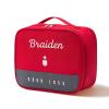 VRFASHION Custom Red First Aid Bag, Empty Medical Supplies Organizer Bag Trauma Kit for Traveling Hiking Camping Backpacking Cycling view 1