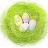 Ausejopeac 1/2 LB Easter Green Grass Green Raffia Grass Super Large Pack Recyclable Paper Shred for Easter Basket Filler Creative Eggs Decor Filler Gift Wrapping view 1