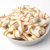 White Mini Pretzels with Caramel Swirl 1.5 LB Bulk Pack White Coated Pretzels with Sweet Caramel Drizzle for Parties, Dessert Tables & Snacking view 2