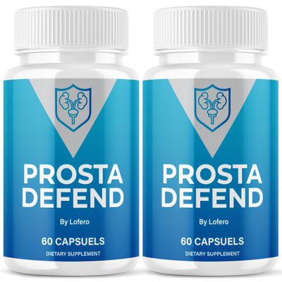 (2 Pack) Prosta Defender Capsules, Prosta Defend with Advanced Maximum Strength Formula For Men, Support Healthy Function For Overall Health & Wellness Premium All-Natural Ingredients Reviews (120 ct)