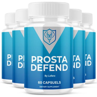 (5 Pack) Prosta Defender Capsules, Prosta Defend with Advanced Maximum Strength Formula For Men, Support Healthy Function For Overall Health & Wellness Premium All-Natural Ingredients Reviews (300 ct)