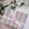 ARTIBETTER 3 Rolls Wrapping Paper Set Birthday Packing Paper Flower Decor Arts Crafts Wrap Parties view 3