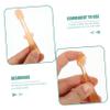 ARTIBETTER Silicone Toothbrush 3pcs, Tongue Cleaner and Oral Cleaning Brush Set, Soft Silicone for Newborn Oral Care and Tongue Scraping view 3