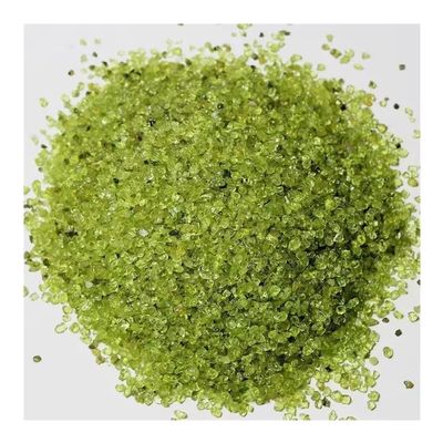 100g Peridot Olivine Chip Stone Rock Tumbled, Green Quartz Crystal Gravel for DIY Accessries Crafts Garden Decor