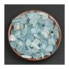 1bag 5-7mm 300g Aquamarine Chips,Irregular Shaped Gemstones for DIY Aquarium & Home Decor view 4