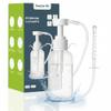 330ml Enema Kit Douches for Men - Anti Back-Flow Design with Handle & 1 Nozzle Tips, Portable Rinse Bottle for Women view 1