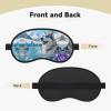 Alaskan Pool Majesty Sleep Mask for Side Sleepers: Blackout Eye Masks for Sleeping - Soft Breathable Soft Eye Shade Cover for Travel - Adjustable Night Blindfold for Men Women Gifts view 2