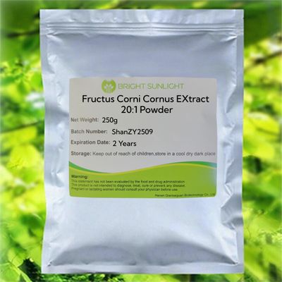 Bright sunlight Fructus Corni Cornus Extract 20:1 Powder 250g (8.8 oz) Officinalis Cornelian Cherry