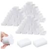100Pcs Eraser Sponges for Cleaning Cuttable Foam Sponge Cleaning Sponges Thick and Long Lasting White Multi-Functional Eraser for Bathtub, Floor, Baseboard, Shoes, Bags view 1