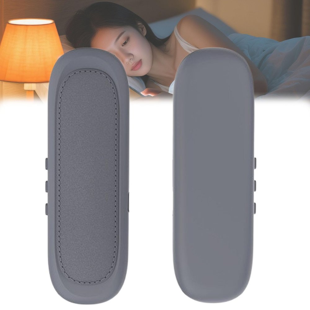 Under Pillow Speakers for Sleeping Bluetooth, Bluetooth Bone Conduction Sleep Speaker for Pillow, Bone Conduction Technology, 3D White Noise Generator, Volume Control & Sleep Timer (Blue)