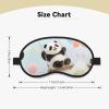 Panda with Balloon Sleep Mask for Side Sleepers: Blackout Eye Masks for Sleeping - Soft Breathable Soft Eye Shade Cover for Travel - Adjustable Night Blindfold for Men Women Gifts view 4