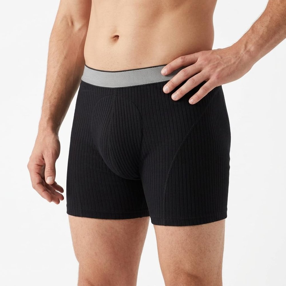 Carer Men's Washable Incontinence Boxer Briefs, 150ml Absorbency