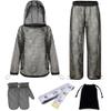 Super Tree Camo Bug & Mosquito Suit Full Set with Hooded Jacket + Pants, Carry Bag, Tape Measure, Full Body Insect Protection Breathable Outdoor Clothing for Men Women Fishing Hiking Camping Gardening view 1