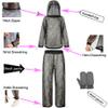 Super Tree Camo Bug & Mosquito Suit Full Set with Hooded Jacket + Pants, Carry Bag, Tape Measure, Full Body Insect Protection Breathable Outdoor Clothing for Men Women Fishing Hiking Camping Gardening view 4