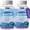 FUYUEO 5-HTP Gummies 200mg with Same & Vitamin B6 Blueberry Flavor, 5-HTP Plus S-Adenosyl Methionine for Mood Support, Sleep Support, Relaxation Non-GMO, Gluten Free, 3rd Party Tested 120 Gummies view 1