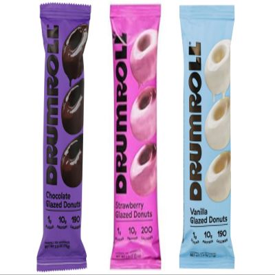 NineLife Basics - Drumroll Snacks Bundle (Vanilla, Chocolate, Strawberry)- 3 pack