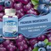 FUYUEO 5-HTP Gummies 200mg with SAMe & Vitamin B6 Blueberry Flavor, 5-HTP Plus S-Adenosyl Methionine for Mood Support, Sleep Support, Relaxation Non-GMO, Gluten Free, 3rd Party Tested 60 Gummies view 4
