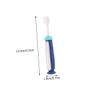 Hohopeti s Toothbrush 3pcs Manual Soft Bristle Cartoon Tooth Brush for Ages 3-12, Oral Care Dental Cleaning Toothbrush Set with Blue, Yellow, and Red Colors Random Color view 2