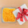 BIUDECO Gold Crinkle Paper Shred Filler 200g Pack, Corrugated Basket and Box Filling Paper, Decorative Shredded Packing Material for Wine, Cosmetics, and Holiday Hampers view 3