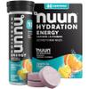 Nuun Energy Caffeine + B Vitamins, Electrolyte Hydration Tablets with Caffeine from Green Tea Extract, Magnesium & 4 Other Electrolytes, Gluten Free, Vegan, Tropical Fruit, 8 Pack (80 Servings Total) view 1