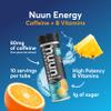 Nuun Energy Caffeine + B Vitamins, Electrolyte Hydration Tablets with Caffeine from Green Tea Extract, Magnesium & 4 Other Electrolytes, Gluten Free, Vegan, Tropical Fruit, 8 Pack (80 Servings Total) view 2