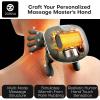 ZORIVA Shoulder and Neck Massager, Bionic Heated Massager, Neck Massager with Fingers, 4D Kneading Massage, Simulates a Real Palm Massage for Comfort, Relax Muscle Tension (Black) view 2