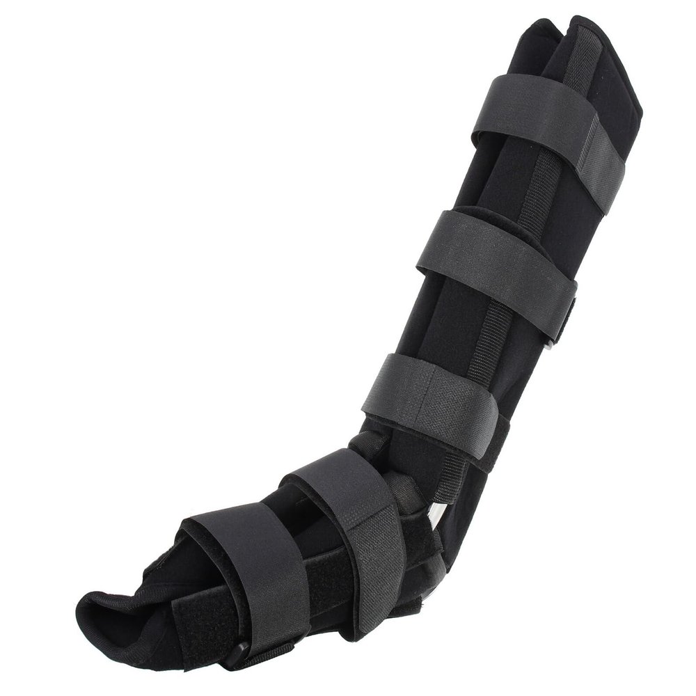 Beavorty Ankle Support Brace with Steel Splint, Foot Protector Stabilizer M Size, Anti-rotation Ankle Fixation for Sprains and Walking