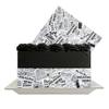 Edible Newspaper Print Cake Image Border Extra Breaking News Theme Cake Decoration -2ct (Regular) view 1